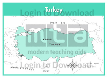 Turkey (labelled)