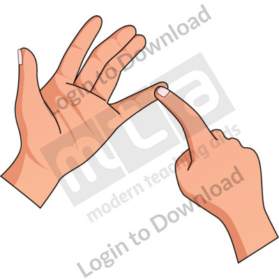 British Sign Language: U