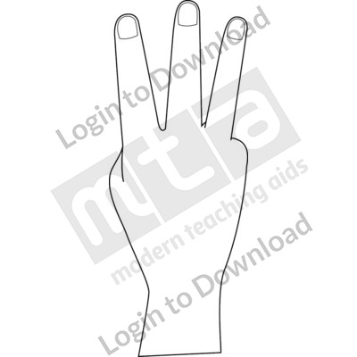 British Sign Language: 3 B&W