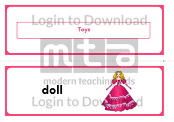 Toys (Landscape 2/page)