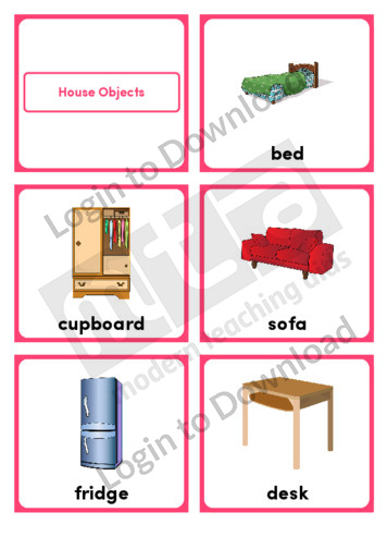 House Objects (Portrait 6/page)