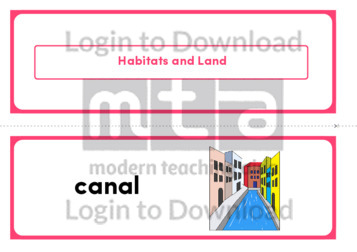 Habitats and Land  (Landscape 2/page)
