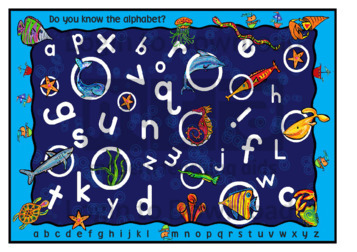 Under the Sea Alphabet Poster