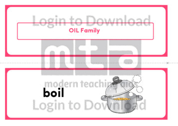 OIL Family (Landscape 2/page)