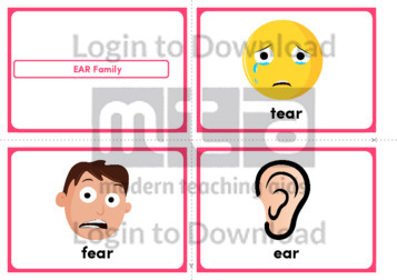 EAR Family (Landscape 4/page)