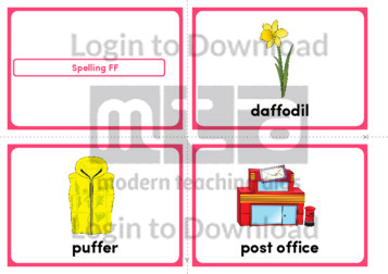 Spelling FF (Landscape 4/page)