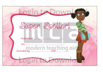 Super Speller! (Girl)