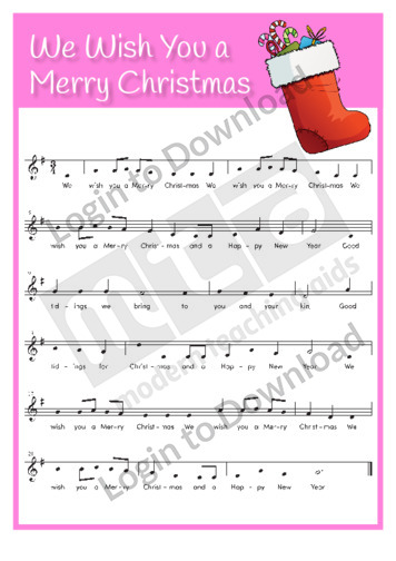 Lesson Zone AU - We Wish You a Merry Christmas (sing-along)