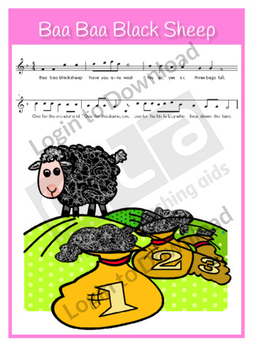 Baa Baa Black Sheep (sing-along)
