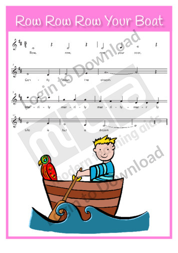 Row Row Row Your Boat (sing-along)