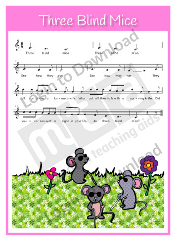 Three Blind Mice (sing-along)