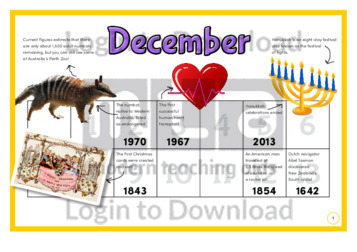 History at a Glance: December