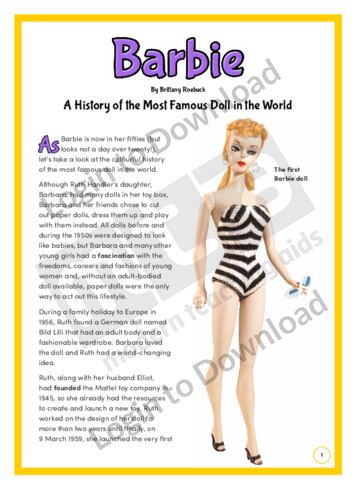 Barbie: A History of the Most Famous Doll in the World