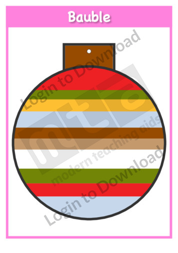 Christmas Baubles: Stripes