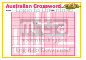 Australian Crossword