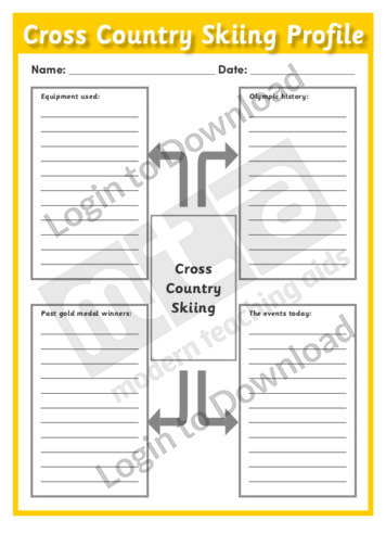 Cross Country Skiing Profile