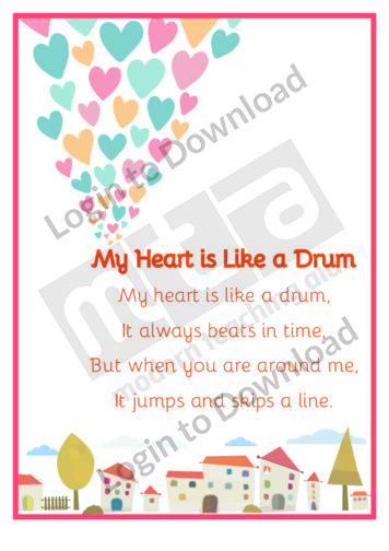 Valentine’s Poem: My Heart is Like a Drum