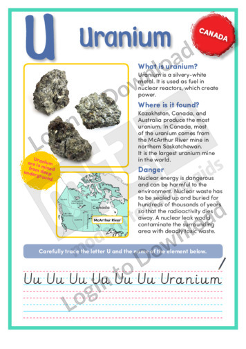 U: Uranium