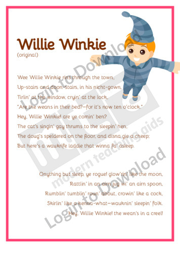 Poetry: Willie Winkie (Original)