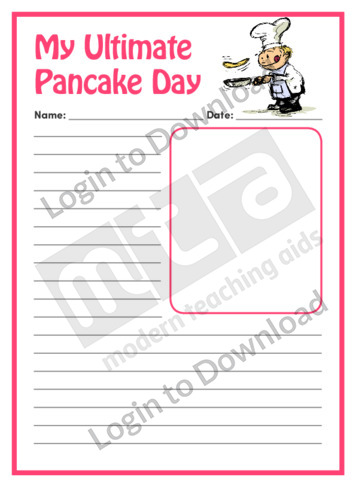 My Ultimate Pancake Day