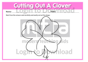 Cutting Out A Clover