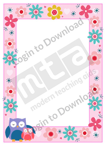 Mother’s Day Border