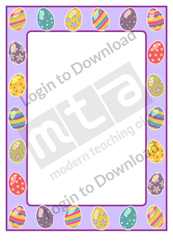 Easter Page Border