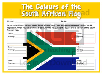 The Colours of the South African Flag