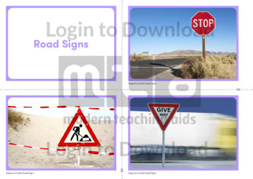 Road Sign Photo Cards