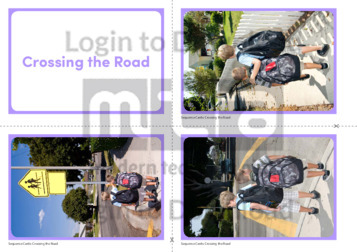 Crossing the Road Photo Sequence Cards