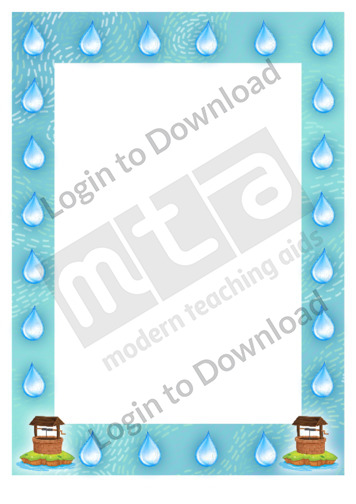 Water Page Border