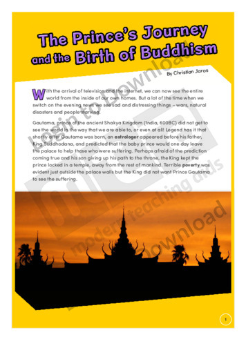 The Prince’s Journey and the Birth of Buddhism