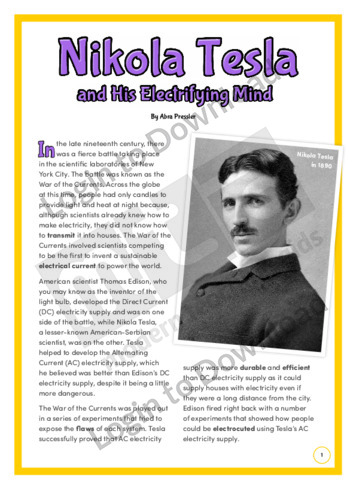 Nikola Tesla and his Electrifying Mind