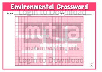 Environmental Crossword
