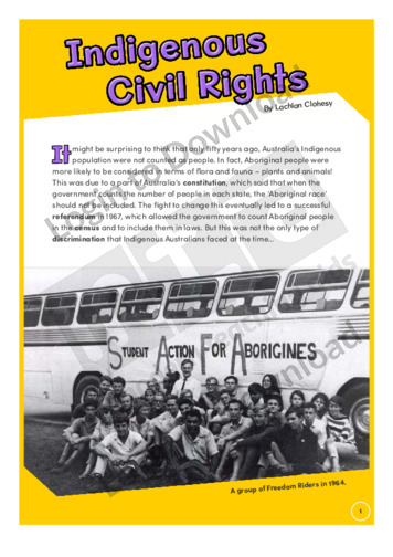 Indigenous Civil Rights