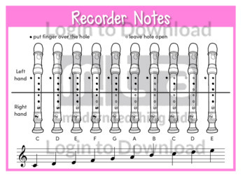 recorder for notes