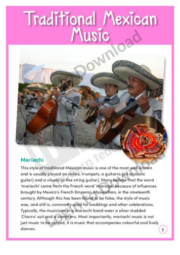 Traditional Mexican Music