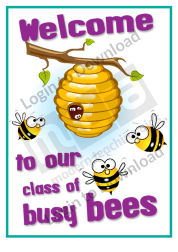 Busy Bees Door Sign
