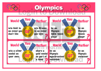 Olympics Would You Rather