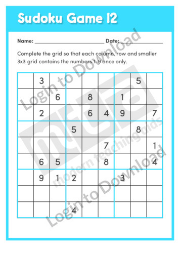 Sudoku Game 12